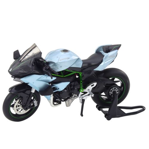 Sportmotorkerékpár fémlámpák ezüst hangok 1:12