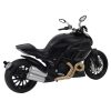 Sport Motorkerékpár Fém Fények Hangok Arany Elemek Fekete 1:12