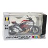 Sport Motorkerékpár Fém Fények Hangok Arany Piros Elemek 1:12