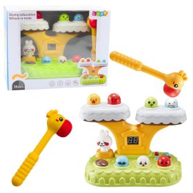   Whack-A-Mole ügyességi játék kisgyermekeknek 20 dallam, 7 sebességszint