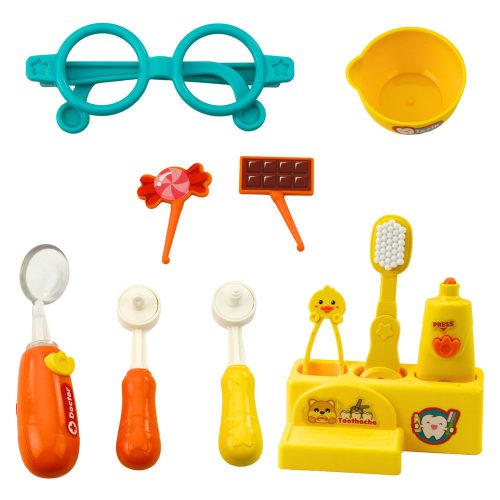 Kutya a fogorvosnál Toy Doctor beteg foggal