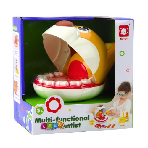 Kutya a fogorvosnál Toy Doctor beteg foggal