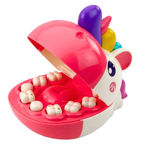 Unicorn Dentist Oktatási készlet Doctor Dentist Pink