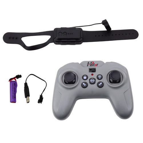 RC autó sportkocsi távirányítós füsthatás 2.4G fekete