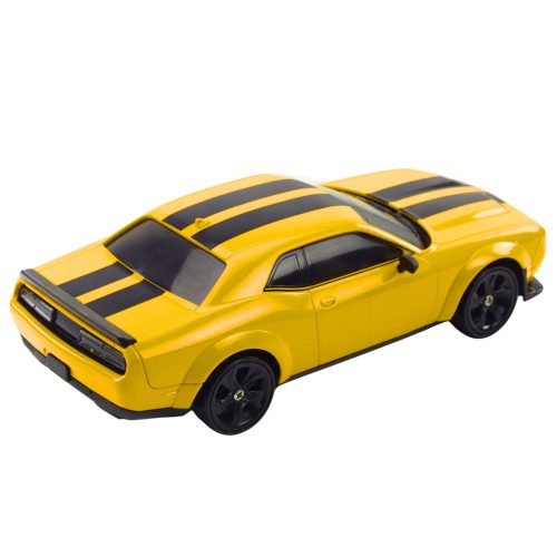 Drift Sportautó Cserélhető Kerekek Távirányítós RC 4WD Sárga Sport