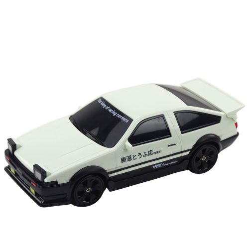 Drift Sportautó Cserélhető Kerekek Távirányítós RC 4WD Fehér