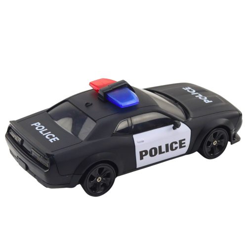 Drift Sportautó Cserélhető Kerekek Távirányítós RC 4WD Police