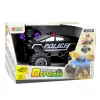 Off-Road RC rendőrautó távirányítós fekete 1:16