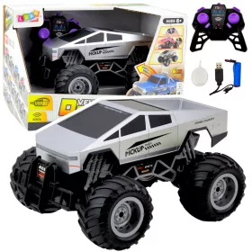 Off-Road RC autó távirányítós ezüst 1:16