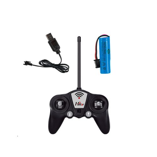 Kotró Bulldózer Távirányító RC 2.4G 6CH Sárga