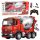 Távirányított betonkeverő építőipari teherautó RC 2.4G 9CH Red