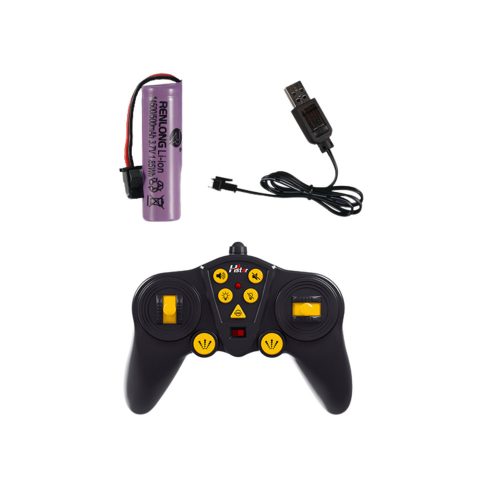 Távirányítós daruhorog RC 2.4G 9 csatornás sárga