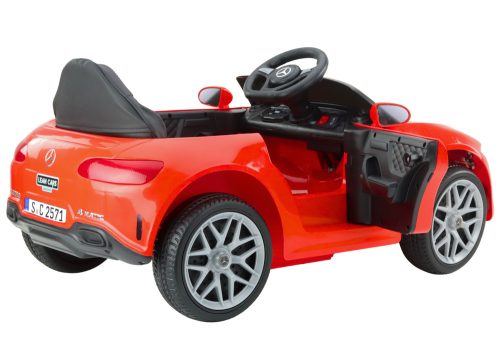 Mercedes KL-1666-1 piros akkumulátoros jármű