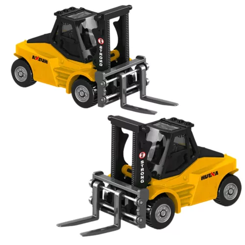 Targonca fém gyűjthető modell Huina Yellow 1:80