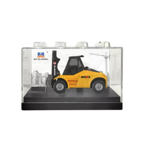 Targonca fém gyűjthető modell Huina Yellow 1:80