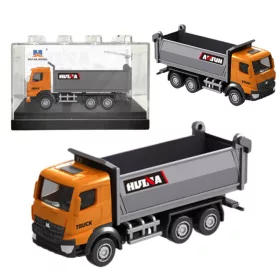 Dömper fém gyűjthető modell Huina Orange 1:80