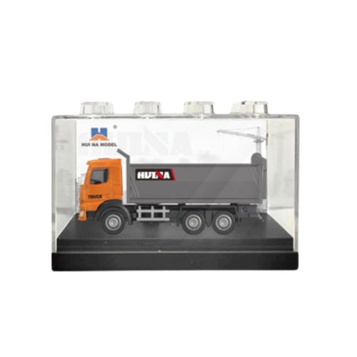 Dömper fém gyűjthető modell Huina Orange 1:80