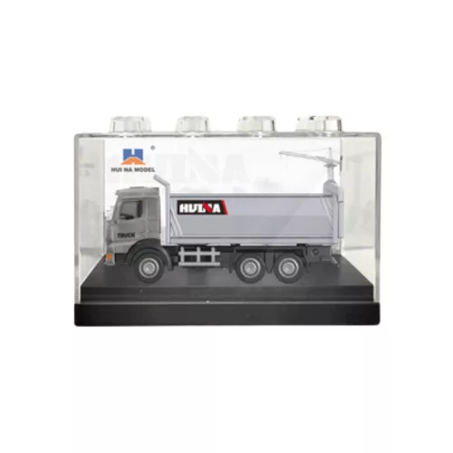 Dömper fém gyűjthető modell Huina Silver 1:80