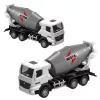Betonkeverő fém gyűjthető modell Huina fehér 1:80