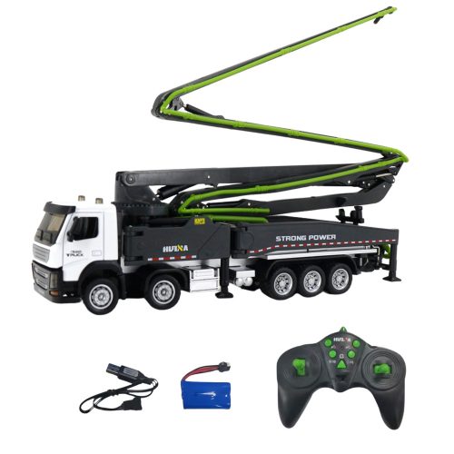 RC betonkeverő teherautó távirányítós Huina Gray 1:18