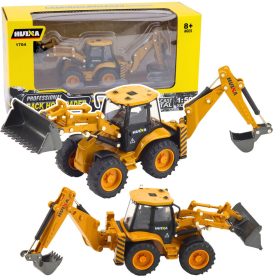 Teleszkópos targonca fém Huina sárga 1:50