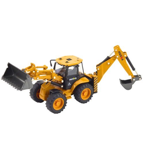 Teleszkópos targonca fém Huina sárga 1:50