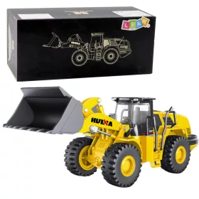 Kotró-rakodó fémszerkezet Huina Sárga 1:50