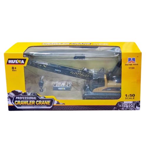 Huina fém mozgatható lánctalpas daru 1:50