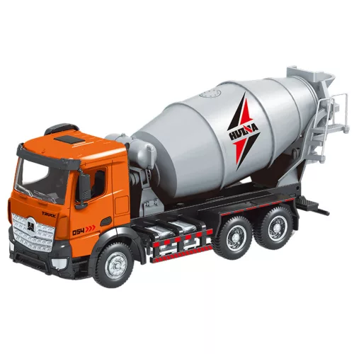 Betonkeverő Építőipari Jármű Fém Huina Orange 1:50