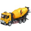 Betonkeverő Építőipari Jármű Fém Huina Sárga 1:50