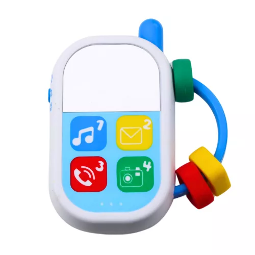 Zenés játékok kisgyermekek számára. Telefon, tambura, billentyűk, hangok, 3 db.