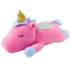 Plüss Unicorn Sleeping ennivaló projektor Hangzaj rózsaszín