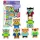 Oktatójáték Baglyok Árkád Logikai Puzzle Domino 18 db.