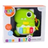 Mini zongora kisgyermekeknek dinoszaurusz zöld fények és hangok