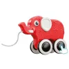 Elefánt Húzó Játék Egy Zsinór Squeaker Eco Red
