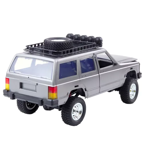 MN78 távirányítós RC terepjáró 4x4 ezüst 1:12