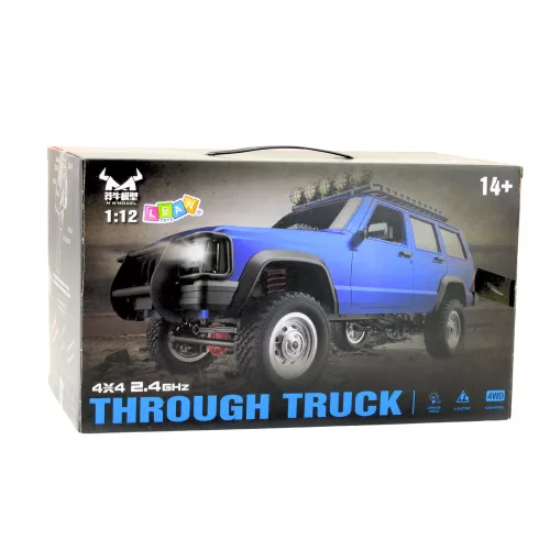 MN78 távirányítós RC terepjáró 4x4 ezüst 1:12