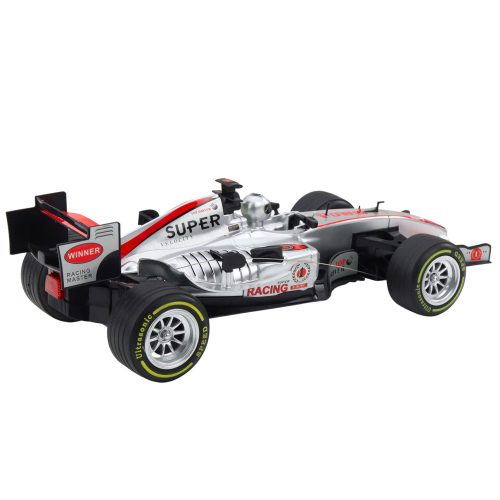 A távirányítós RC Racer kormánykerék lámpái 1:12 ezüst hangzásúak