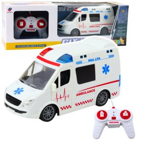 Távirányító Ambulance RC Lights Hangok 1:20 Fehér