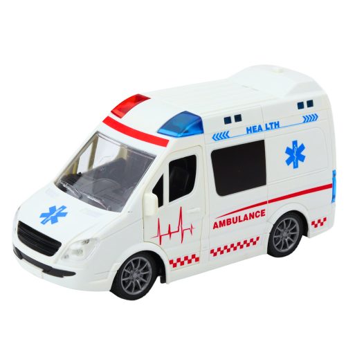 Távirányító Ambulance RC Lights Hangok 1:20 Fehér