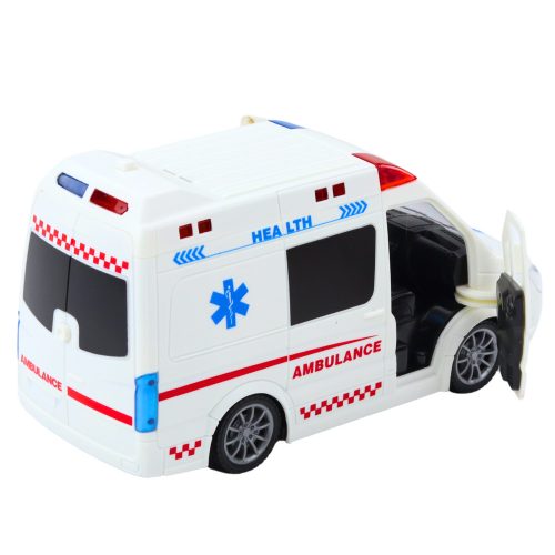 Távirányító Ambulance RC Lights Hangok 1:20 Fehér