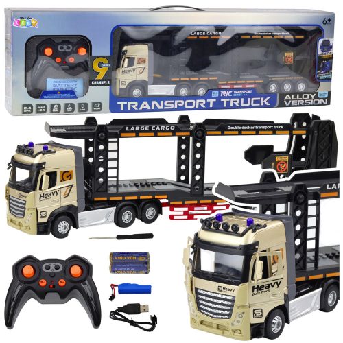 Lora Truck Truck Truck távirányító RC Lights Hangok 1:24