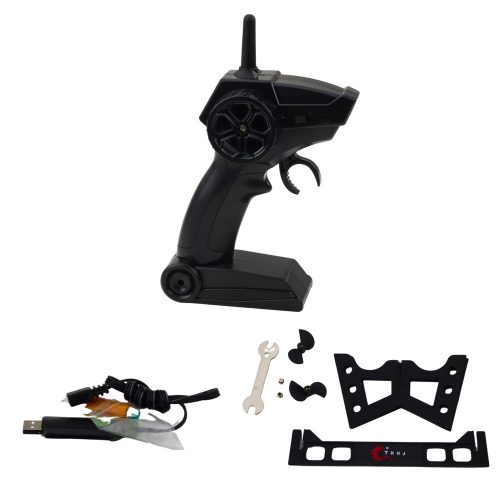 Távirányítós motorcsónak RC 1:28 piros