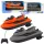 Távirányítós RC Jet Ski 1:42 Szürke narancs