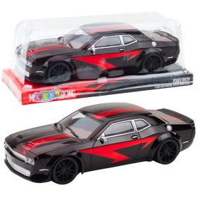   Sportautó meghajtás Fényes karosszéria fekete piros vonalak
