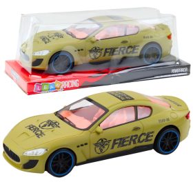 Sportautó-verseny hátsókerék-hajtású homok-khaki