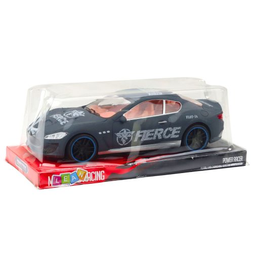 Hátsókerék-hajtású sportkocsi matt szürke karosszériával