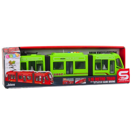 Városi Metró Villamos Nyíló ajtók Fények Zölden hangzik 1:16