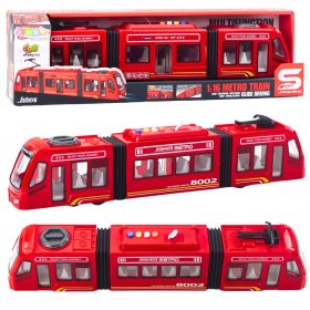   Városi Metró Villamos Nyíló Ajtók Fények Piros hangok 1:16