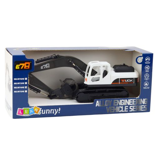 Lánctalpas kotró markolat mozgatható kanál 360°-ban forgatható